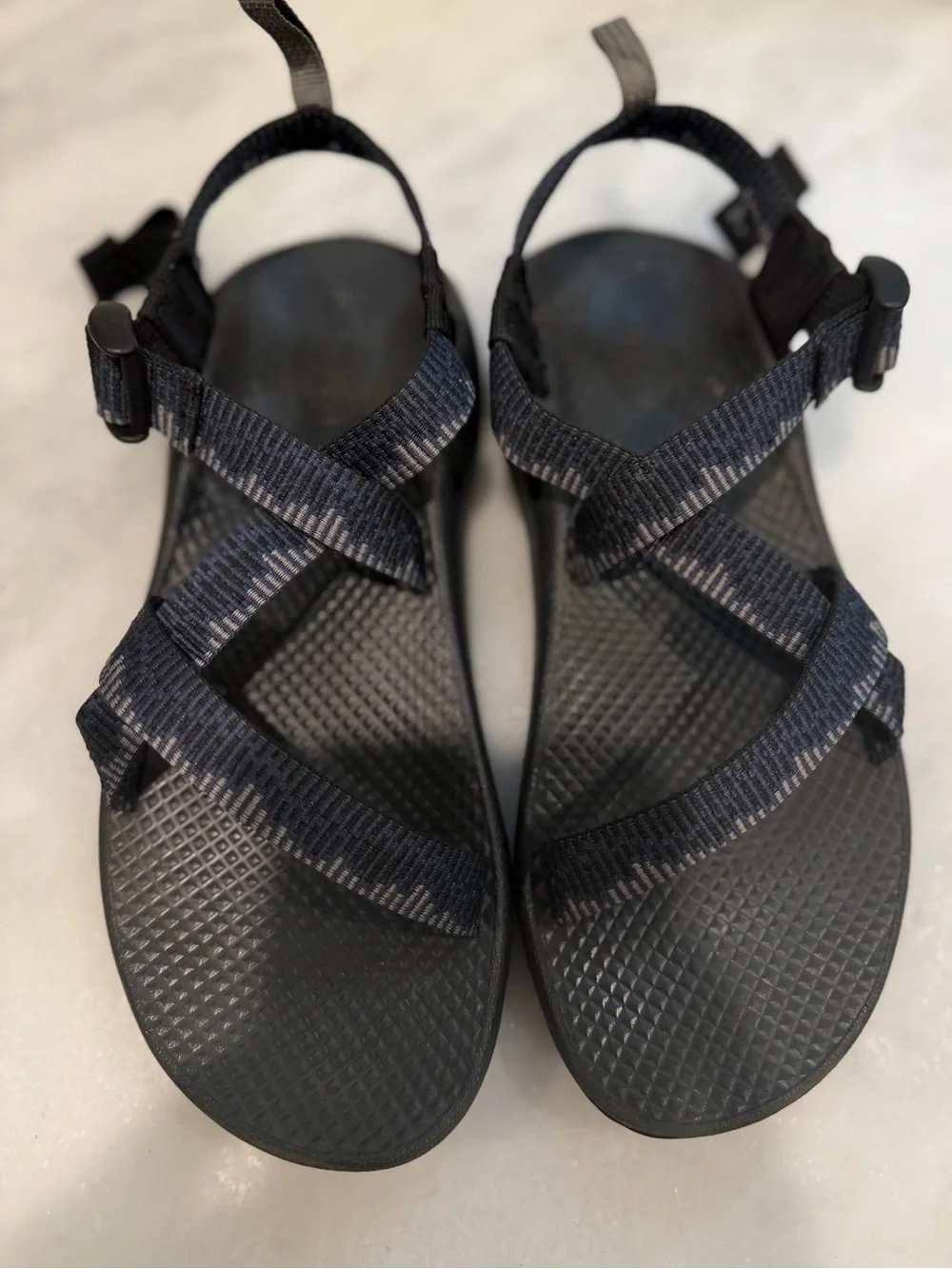 Chaco Big Kid Z/1 EcoTread Sandals Black Size 6 Excellent Condition